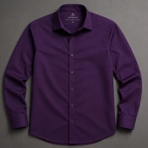 ASTRYNE Élan Formal Shirt — Rich Purple
